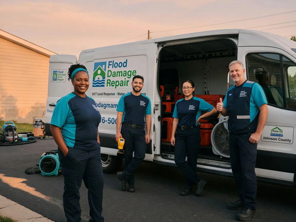 Water Damage Restoration company in Home, KS